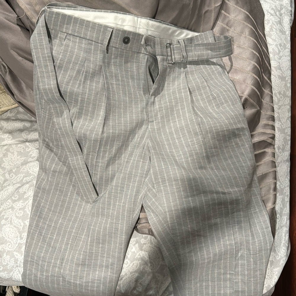 Men pants with belt 30x32